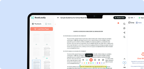 Customizable Reading Experience